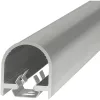 ujjvédő/takaró profil FSA 8100 1755 x 18 x 19 mm alumínium ezüst eloxált