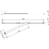 ATHMER Porti nyitáshatároló faajtókhoz 610-719 mm 65 kg ezüst