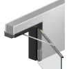 ATHMER Porti nyitáshatároló üvegajtókhoz 709-959 mm 50 kg ezüst fém tok