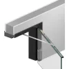 ATHMER Porti nyitáshatároló üvegajtókhoz 709-959 mm 50 kg ezüst fém tok