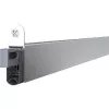 ATHMER ajtótömítő Schall-ExŽ L-15/30 WS822x148x30mm egyoldalas alu natúr