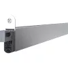 ATHMER ajtótömítő Schall-ExŽ L-15/30 WS1210x148x30mm egyoldalas alu natúr
