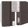 Ajtótömítő Schall-Ex Ultra N 1022 x 197 x 30 mm kétoldalas ezüst eloxált