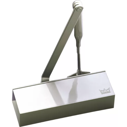 Ajtócsukó TS 72 EN 2-4 rudazattal szárnyrögz. 1100 mm rögzítéssel ezüst