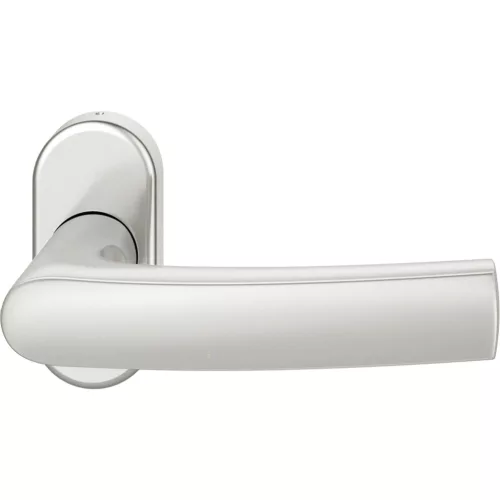 FSB keretes ajtó kilincs 9 1015 visszatartó rugó B ovális rozetta ezüst