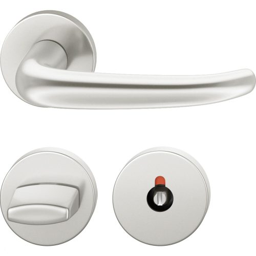 FSB kilincsgarnitúra 72 1023 AGL WC rozettás ezüst eloxált