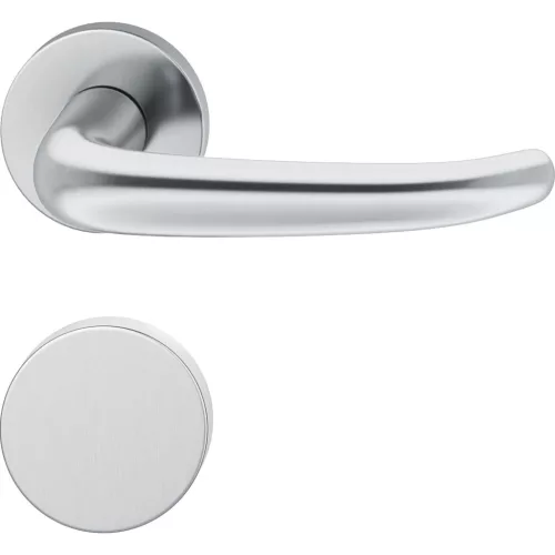 FSB tűzgátló állószárny kilincsgarnitúra 76 1023 AGL DIN vakrozetta rozsdam. matt