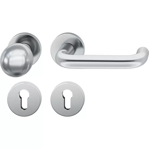 FSB rozettás váltógarnitúra 12 1070 ASL PZ fix gomb nemesacél matt