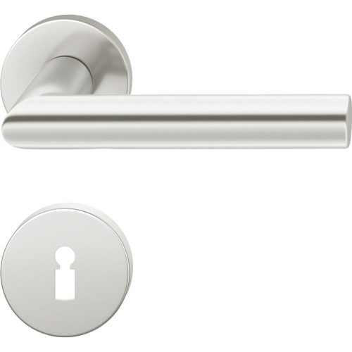 FSB kilincsgarnitúra 12 1076 ASL BB rozettával ezüst eloxált