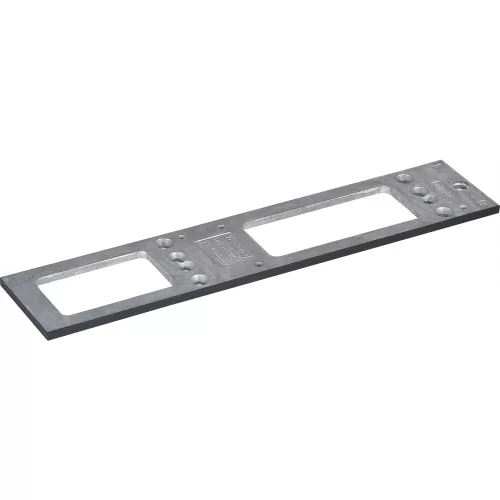 GEZE szerelő lemez TS 4000/5000 matt fekete RAL 9005
