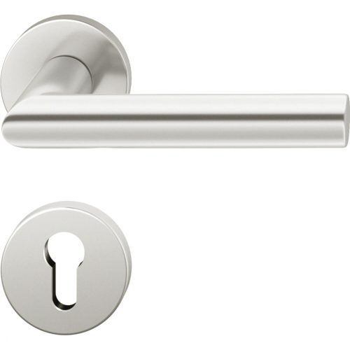 FSB kilincsgarnitúra 12 1076 ASL PZ rozettával ezüst eloxált