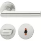 FSB kilincsgarnitúra 12 1076 ASL WC rozettával ezüst eloxált