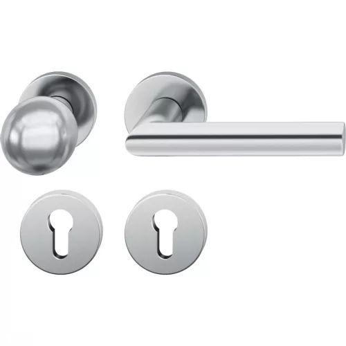 FSB rozettás váltógarnitúra 12 1076 ASL PZ fix gomb nemesacél matt