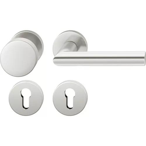 FSB tűzgátló váltógarnitúra 76 1076 AGL ÖNORM PZ balos ezüst eloxáltt