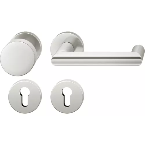 FSB rozettás váltógarnitúra 12 1016 ASL PZ fix gomb ezüst eloxált