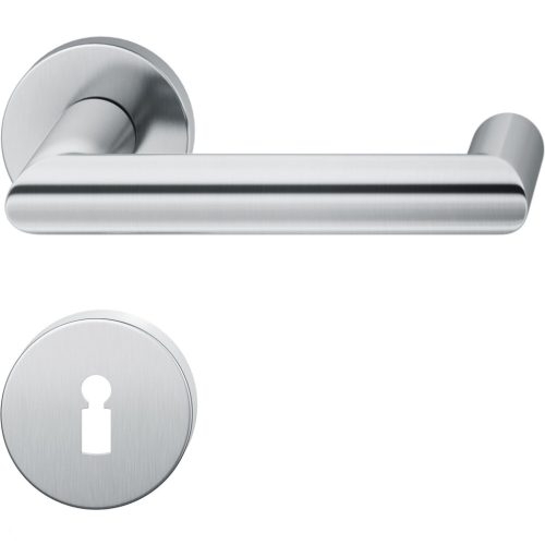 FSB kilincsgarnitúra 12 1016 ASL BB rozettával rozsdamentes acél matt