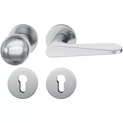 FSB rozettás váltógarnitúra 12 1144 ASL PZ fix gomb nemesacél matt