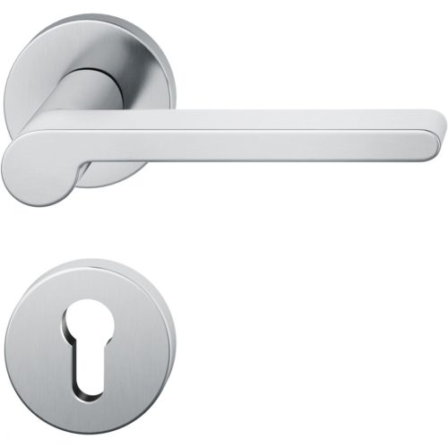 FSB kilincsgarnitúra 12 1021 ASL PZ rozettával rozsdamentes acél matt