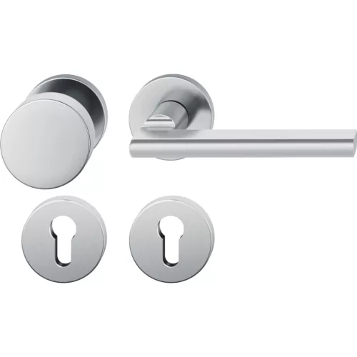 FSB váltógarnitúra 12 1035 ASL PZ rozettás forgatható gomb nemesacél matt