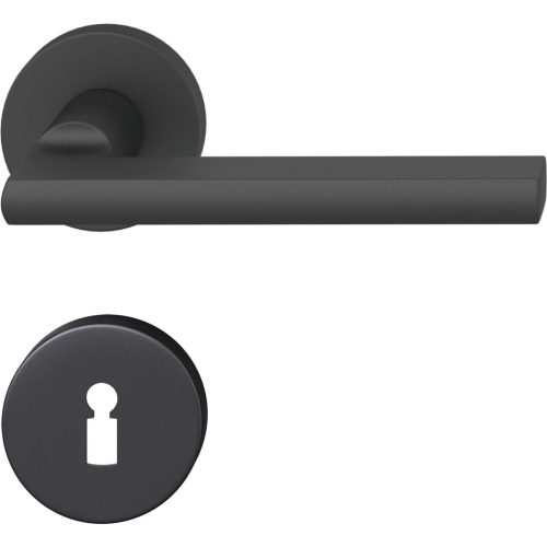 FSB kilincsgarnitúra 12 1035 ASL BB rozettával fekete matt