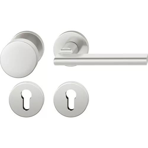 FSB tűzgátló váltógarnitúra 76 1035 AGL ÖNORM PZ jobbos ezüst eloxált