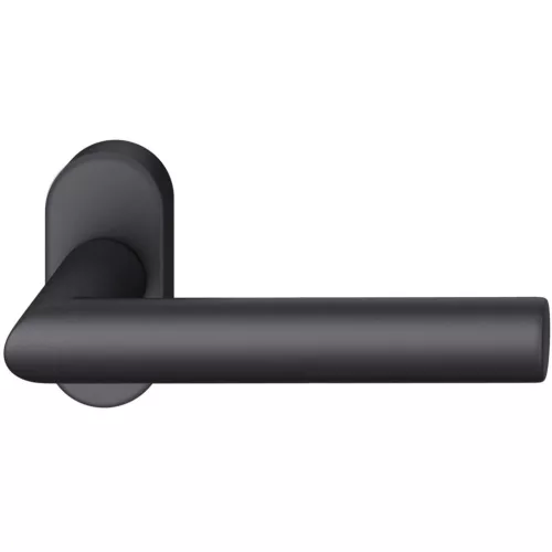 FSB tűzgátló kilincs keretes ajtóra 9 1076 tartórugó B ovális rozetta alu feket