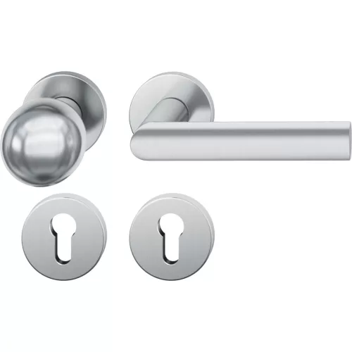 FSB rozettás váltógarnitúra 12 1108 ASL PZ fix gomb nemesacél matt