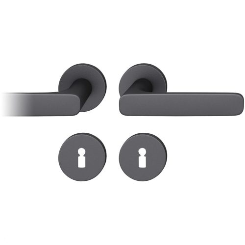 FSB kilincsgarnitúra 12 1289 ASL BB rozettán fekete matt