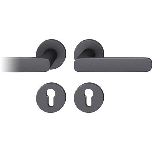 FSB kilincsgarnitúra 12 1289 ASL PZ rozettán fekete matt