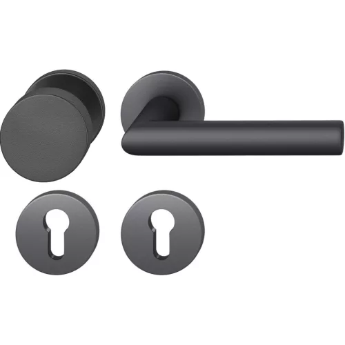 FSB tűzgátló váltógarnitúra 76 1076 ÖNORM AGL PZ bal fekete matt