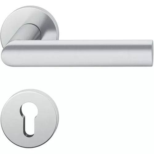 FSB kilincsganitúra 12 1108 ASL PZ rozettán rozsdamentes acél matt