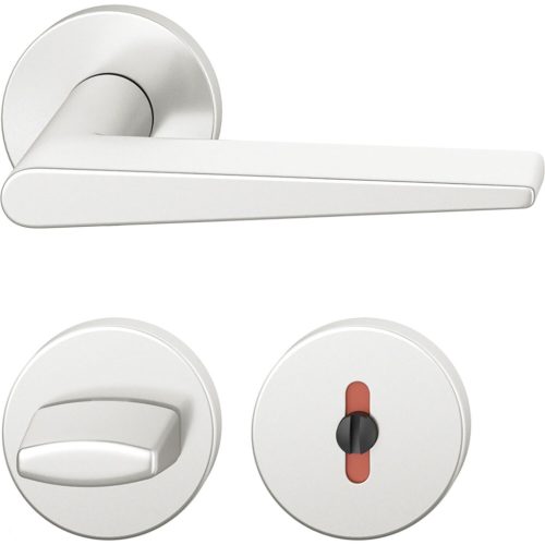 FSB kilincsgarnitúra 12 1005 ASL WC rozettán aluminium ezüst eloxált