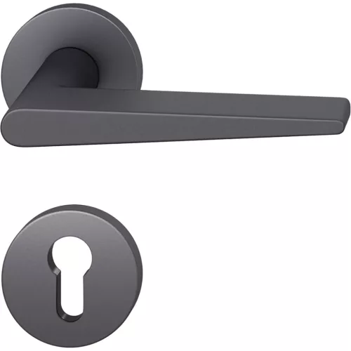 FSB tűzgátló kilincsgarnitúra 76 1005 AGL ÖNORM PZ fekete matt