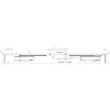 GEZE ajtócsukó TS 5000L R-ISM-BG VP EN 2-6 pántlet. 1645 - 2800 mm ezüst