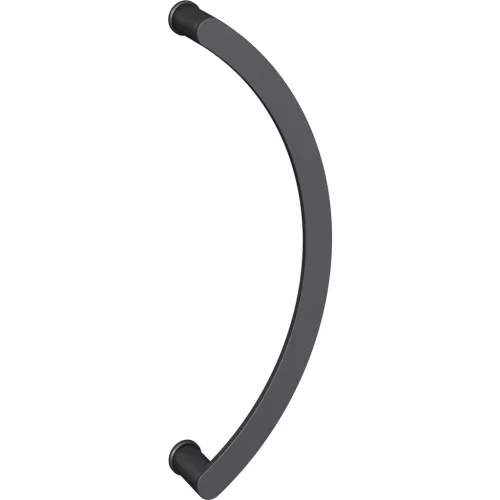 FSB ajtófogantyú 66 6551félköríveslyuktáv 450 mm aluminium fekete matt