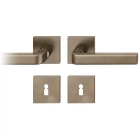   FSB kilincsgarnitúra 12 1004 ASL BB rozettán sötét bronz patinált