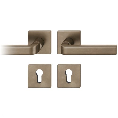 FSB kilincsgarnitúra 12 1004 ASL PZ rozettán sötét bronz patinált