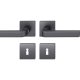 FSB kilincsgarnitúra 12 1004 ASL BB rozettán fekete matt
