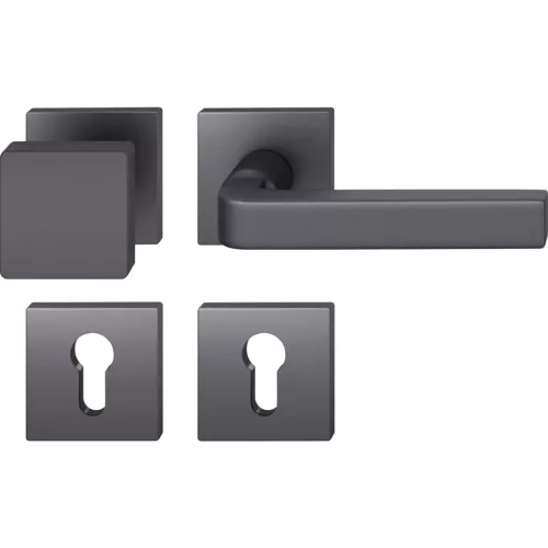 FSB váltógarnitúra 12 1004 ASL PZ rozettán fekete matt