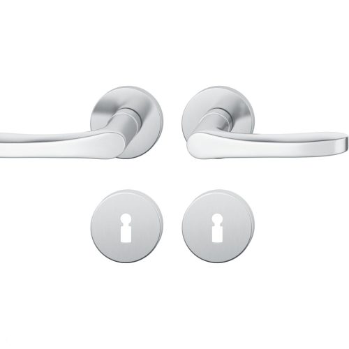 FSB kilincsgarnitúra 12 1106 ASL BB rozettán rozsdamentes acél matt