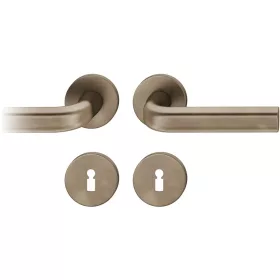   Fsb Kilincsgarnitúra 12 1242 Asl Bb Rozettán Sötét Bronz Patinált