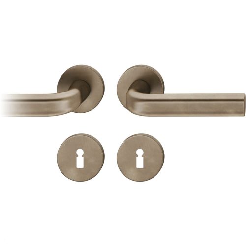 FSB kilincsgarnitúra 12 1242 ASL BB rozettán sötét bronz patinált