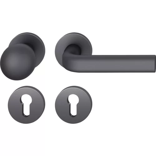 FSB váltógarnitúra 12 1242 ASL PZ rozettán fekete matt