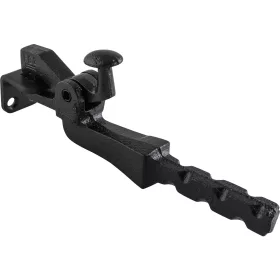   Kaputartó 1304 Gr.2 látható hossz 125mm falra szerelhető öntöttvas fekete lakk.