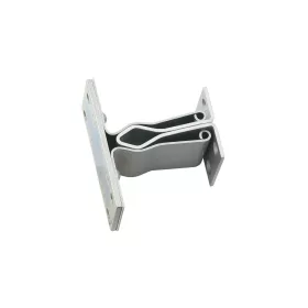   Ajtókitámasztó 1072 rugós kapoccsal faltávolság 60 mm acél fekete lakkozott