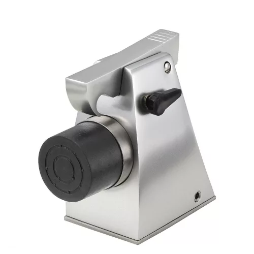 Kaputartó 1110 horoggal és ütközővel magasság 121 mm alu nemesacél hatású