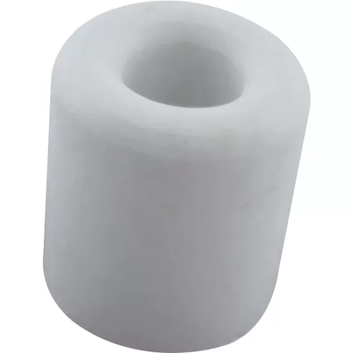 Ajtóütköző - átmérő 40 mm magasság 32 mm fehér gumi