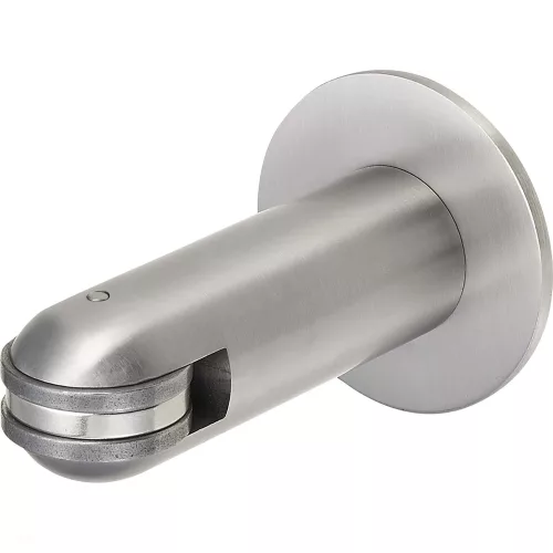 Ajtókitámasztó 1018 mágnessel 80 mm alumínium ezüst eloxált