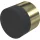 KWS fali ajtóütköző 2068 átmérő 30 mm hossz 25 mm sárgaréz fényes