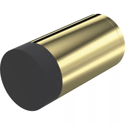 KWS fali ajtóütköző 2071 átmérő 30 mm hossz 80 mm sárgaréz fényes
